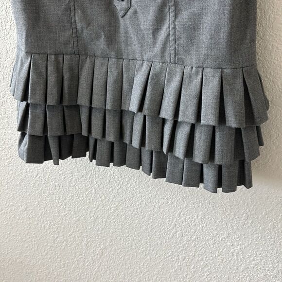 Vintage BEBE Plaza Princess Boss Lady Mini Y2K Dress size 6 - Picture 4 of 8